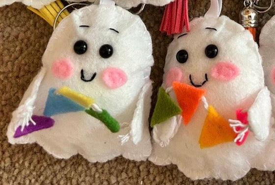 Bag Charm - Ghost