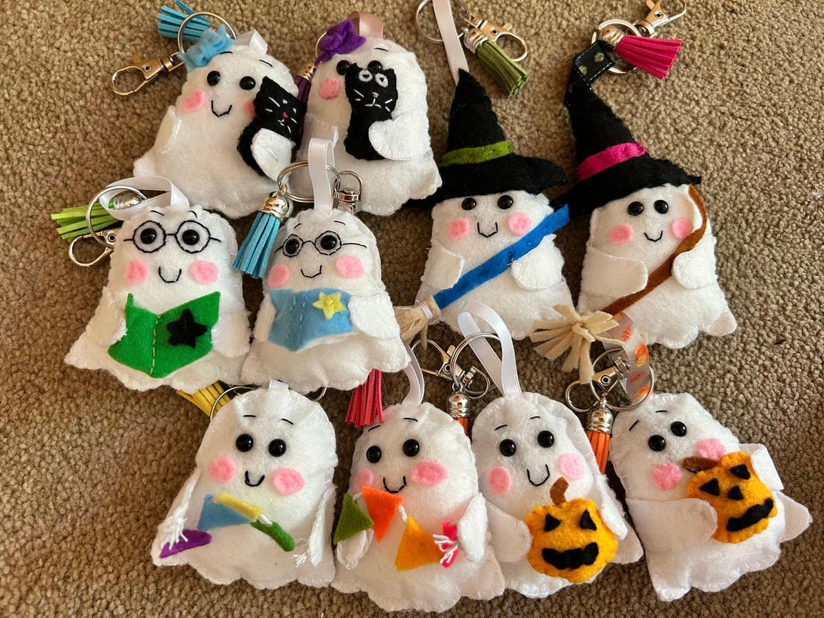 Bag Charm - Ghost