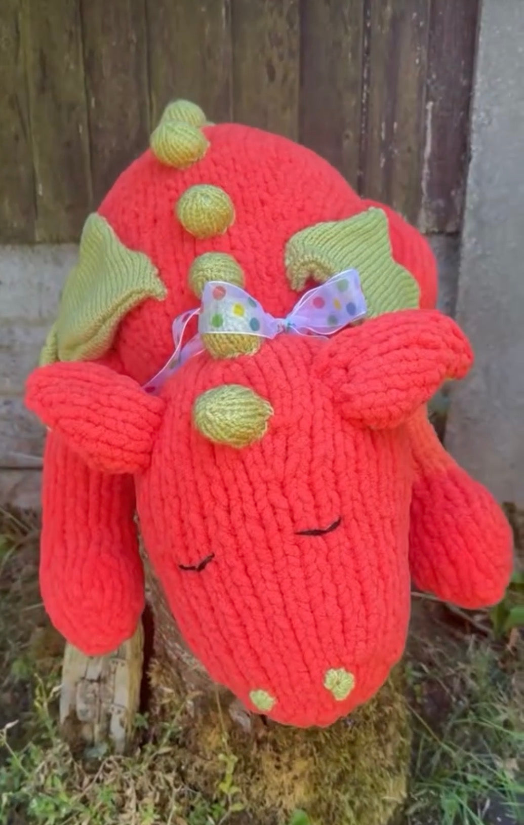 XL Dreamy Dragon - Pumpkin